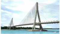 Menara Jembatan Pulau Balang, Kalimatan Timur Jadi yang Terpanjang Kedua Setelah Suramadu
