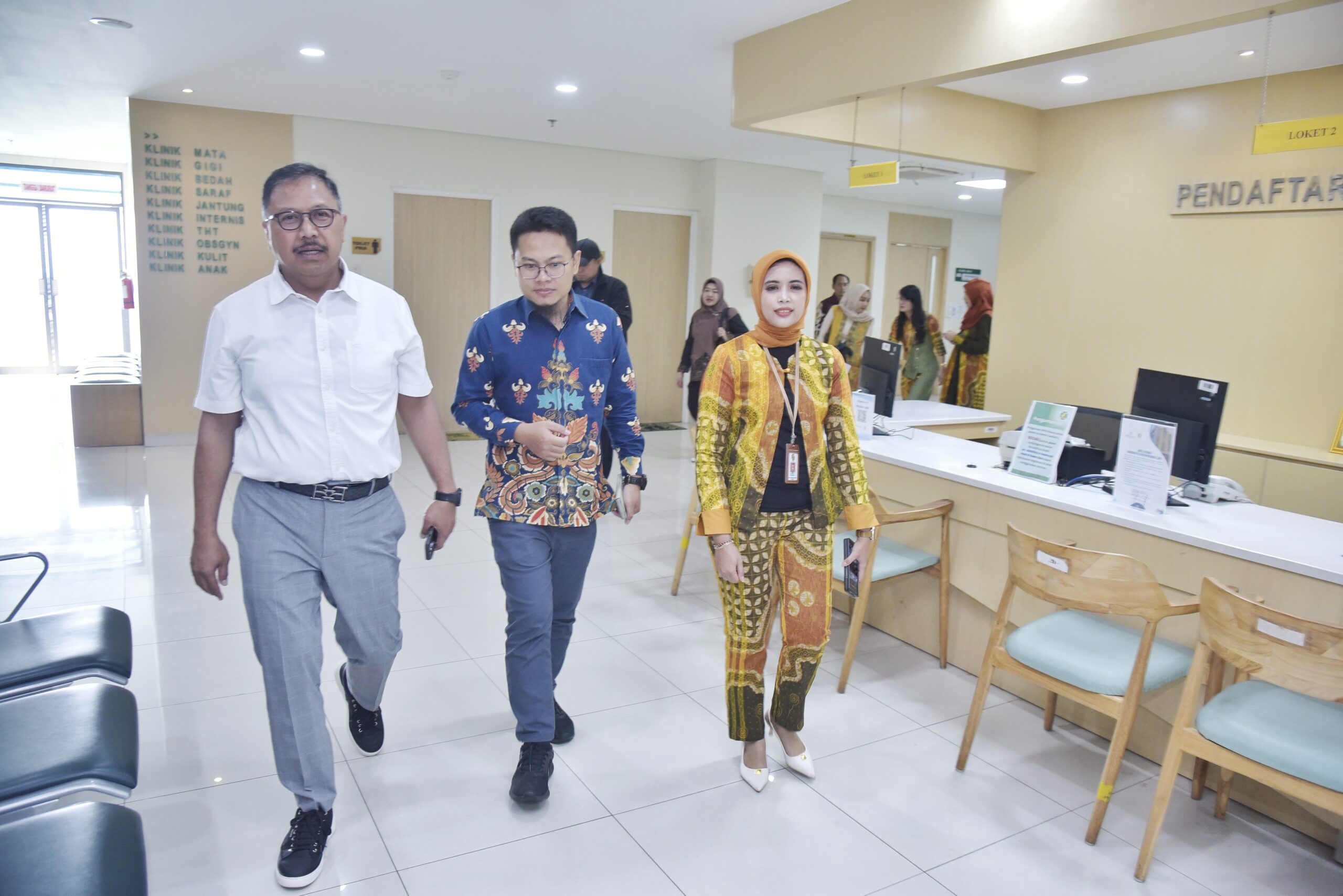 BURT Tinjau Penerapan Jamkestama di RS Hermina Banyumanik