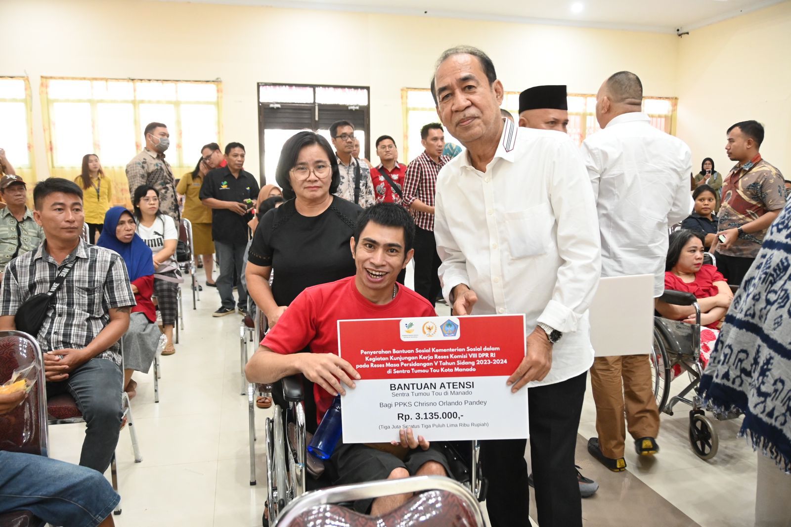 Kunjungi Sentra Tumou Tou Manado, Komisi VIII Masih Temui Penerima Bansos Yang Tak Sesuai Pendataan