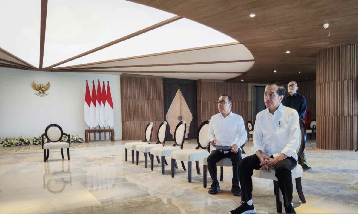 Presiden Jokowi disuguhi soto banjar hingga wedang sereh untuk sarapan