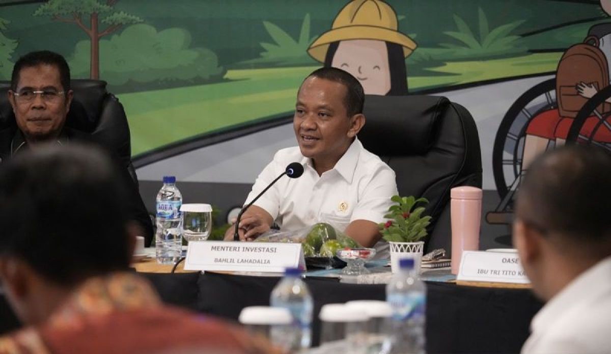 Menteri Bahlil pastikan kesiapan Papua gelar acara Hari Anak Nasional