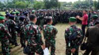 TNI-Polri gelar apel pasukan pengamanan kunjungan Presiden di Papua
