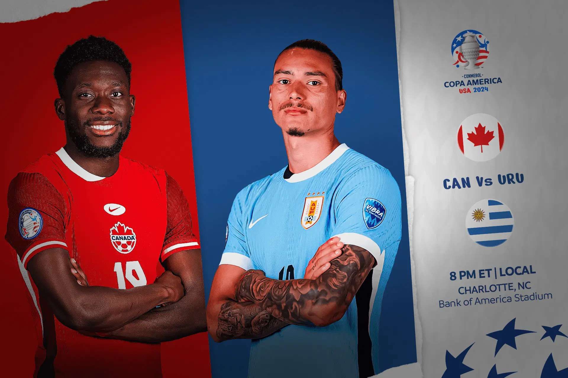 Kanada Vs Uruguai, Perebutan Tempat Ketiga Copa America