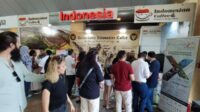 Beragam biji kopi Indonesia disuguhkan dalam pameran di Turki