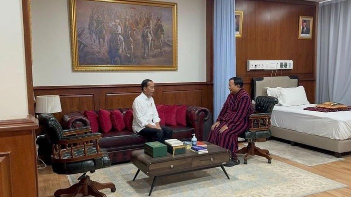 Ucapan Syukur Jokowi Usai Prabowo Lancar Jalani Operasi Cedera Kaki