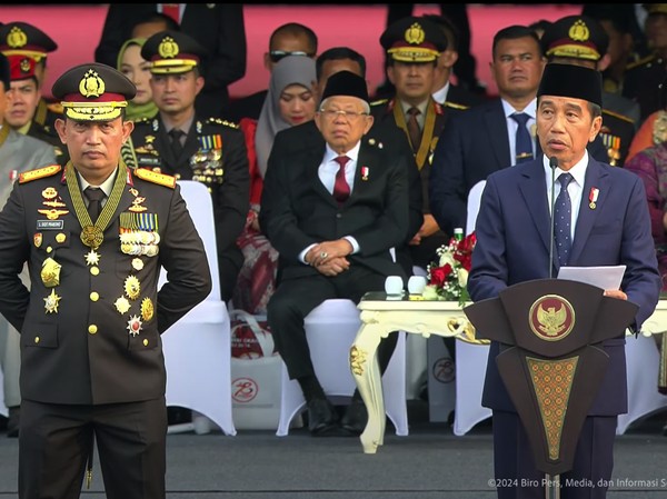 Jokowi Minta Polri Dukung dan Sukseskan Pilkada Serentak 2024