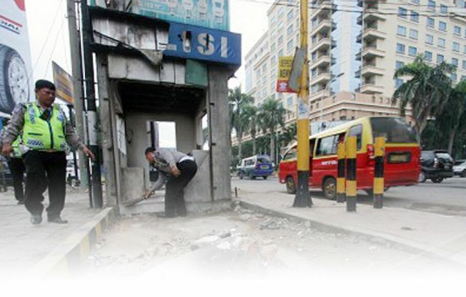 Aparat masih dalami motif perusakan Pospol Kebon Sereh