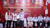 KPU Sumut terima pendaftaran Edy dan Hasan Basri di Pilkada 2024