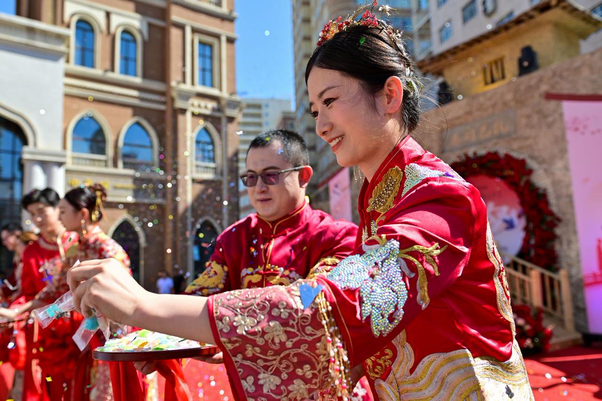 Tren "destination wedding" kian populer di China
