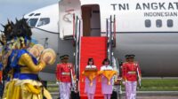Bendera pusaka tiba di Balikpapan untuk dikirab menuju IKN