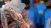 Polisi tangkap dua pelaku pencuri kabel di pelabuhan Bakauheni