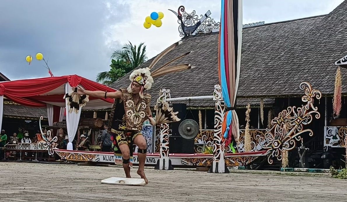 Tokoh adat Dayak PPU sambut gembira HUT ke-79 RI di IKN
