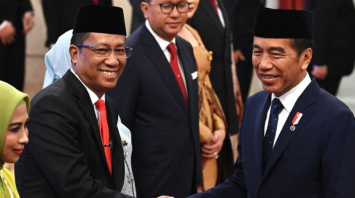 Presiden lantik Supratman Andi Agtas sebagai Menkumham