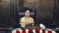 Puan Pakai Kebaya Emas Pimpin Sidang Bersama DPR-DPD, Puan Pakai Kebaya Emas Buatan Didiet Maulana