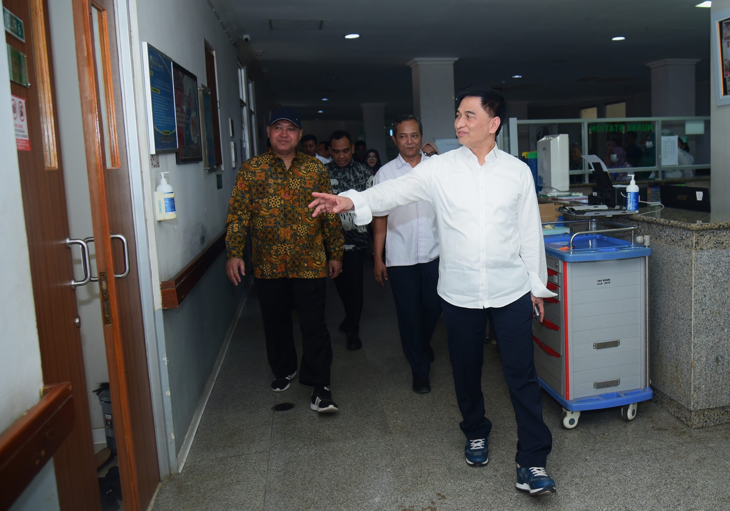 BURT Tinjau Layanan Kesehatan RSUD dr. Adjidarmo Rangkasbitung