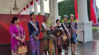 Presiden Jokowi terima Harashta Haifa, Miss Supranational asal Garut