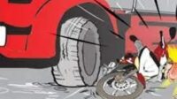 ilustrasi terlindas truk