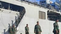 HUT RI, Ratusan Personel TNI Tiba di Balikpapan