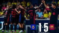 Menang Atas Villareal, Barcelona Kokoh di Puncak Klasemen