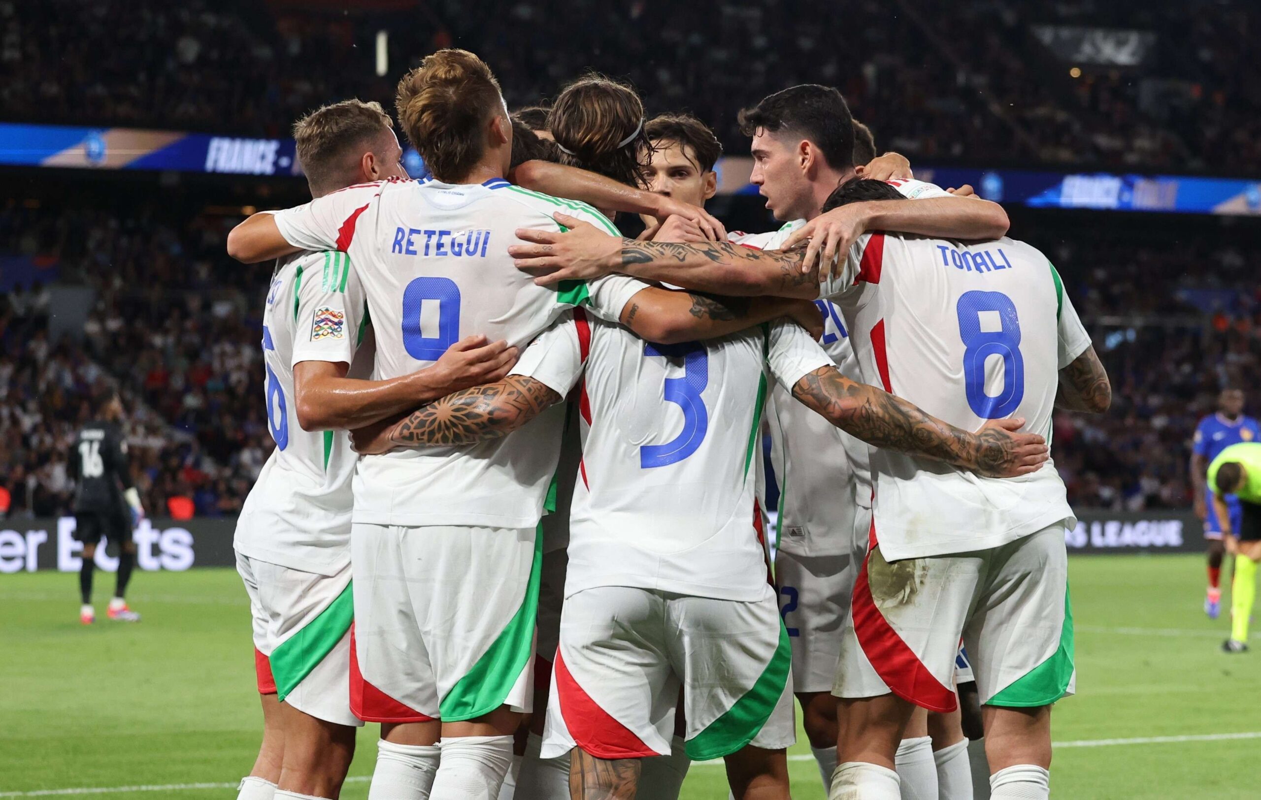 Penantian 70 Tahun, Italia Menang di Markas Prancis