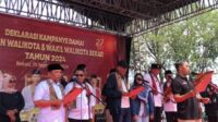 3 Paslon Walikota Bekasi Deklarasi Kampanye Damai di Alun – Alun Hasibuan