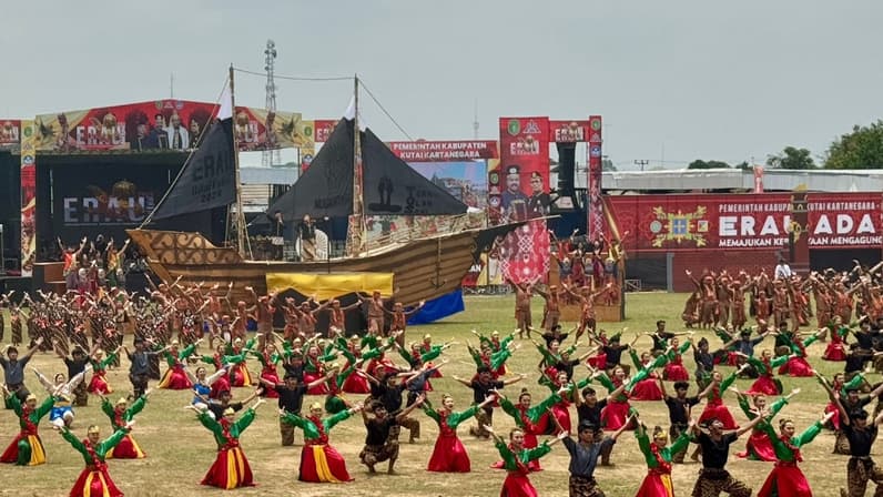 800 penari meriahkan Festival Erau 2024 di Kukar