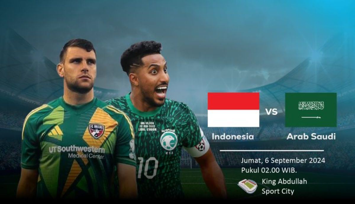 Prediksi susunan pemain Timnas Indonesia melawan Arab Saudi