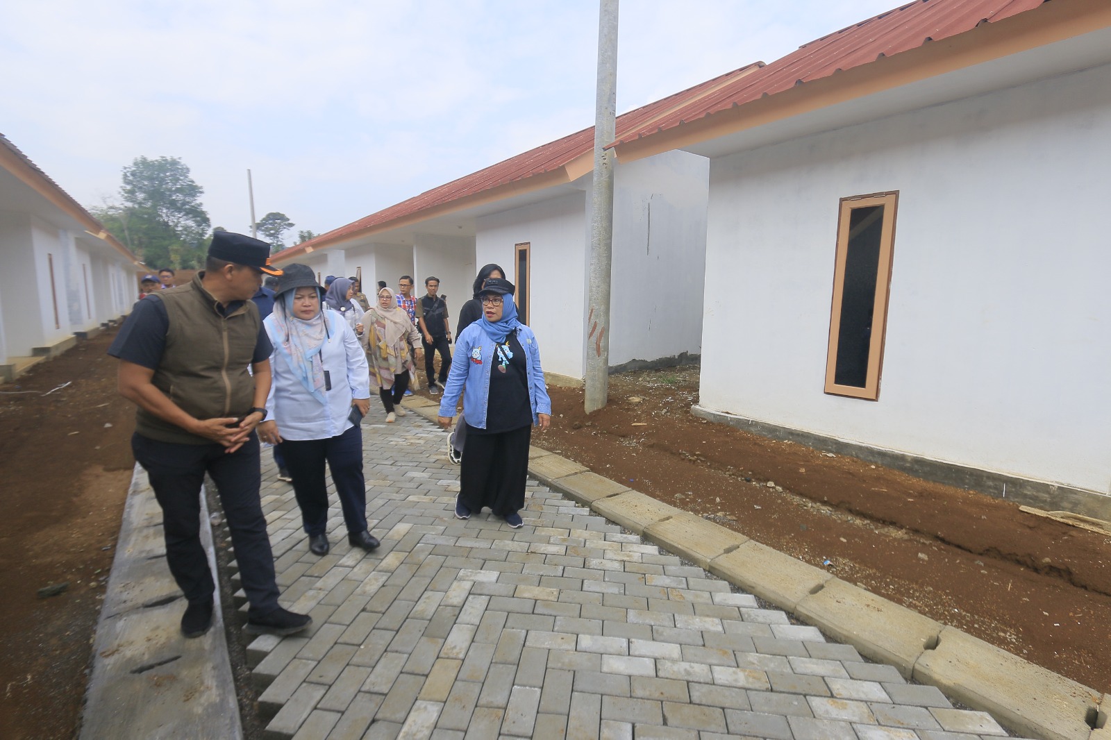 Pembangunan huntap dari BNPB di Kota Bogor capai 80 persen