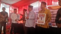 Rapat Pleno Terbuka Pencabutan Nomor Urut Paslon Bupati Dan Wakil Bupati Dilaksanakan KPU Paluta