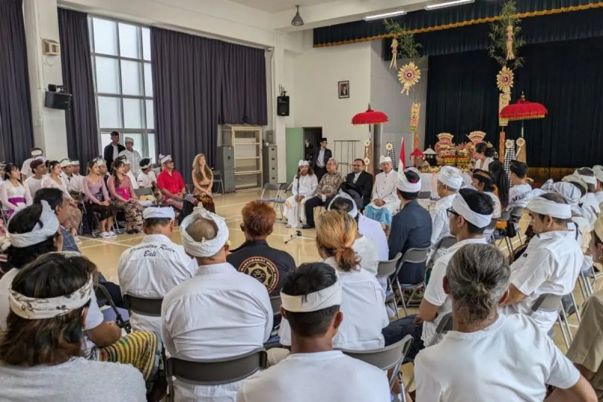 Menag RI Gus Yaqut sapa umat Hindu Indonesia di Jepang