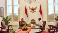 Presiden Jokowi terima kunjungan Susilo Bambang Yudhoyono di Istana
