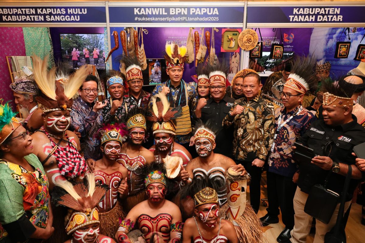 Menteri AHY : ATR/ BPN siap adakan konferensi internasional pendaftaran Tanah Ulayat