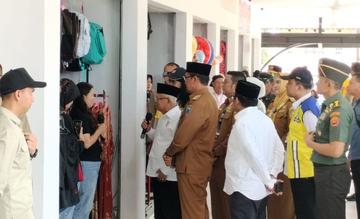 Wapres Ma'ruf Amin resmikan pasar rakyat termegah di Babel