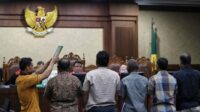ekspresi-crazy-rich-helena-lim-saat-sidang-lanjutan-korupsi-timah-2 Dipersidengan Saksi Mengaku Ditelp DPO Kasus Korupsi Timah Tetian Wahyudi