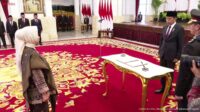 Presiden Saksikan Sumpah Jabatan Dewan Komisioner LPS