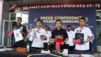 konferensi-pers-kasus-eks-kades-korupsi-dana-desa-di-tangerang-banten_169 Begini Modus Mantan Kades di Tangerang Korupsi Dana APBDes Rp 1,3 M