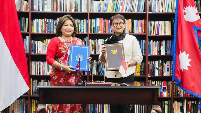 Indonesia-Nepal Sepakati Perjanjian Bebas Visa Diplomatik dan Dinas