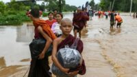 Korban Tewas Banjir Besar di Myanmar Bertambah Jadi 384 Orang
