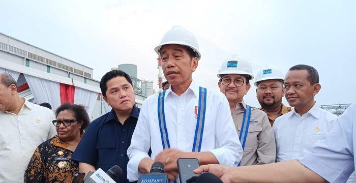 Jokowi Pamit ke Warga di Pontianak, Erick Thohir dan Bahlil Sedih