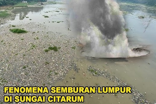 DLHK Karawang Minta Masyarakat Tidak nyalakan api di sekitar semburan Sungai Citarum
