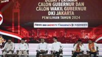 visi-misi Cagub-Cawagub DKI Jakarta yang dipaparkan di arena debat