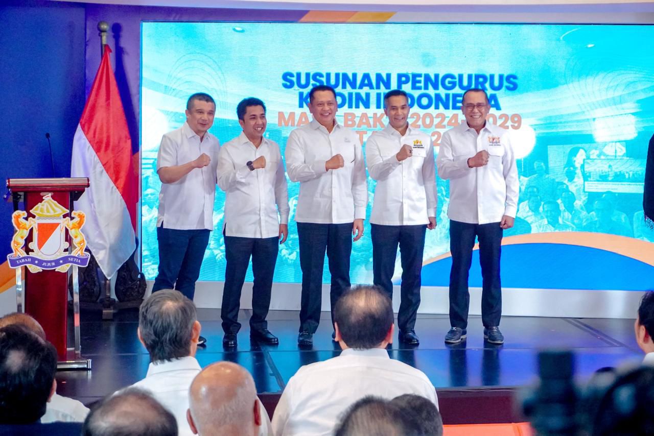 Pelantikan Dewan Pengurus Pusat KADIN Indonesia, Bamsoet Dorong KADIN Wujudkan Ketahanan Pangan