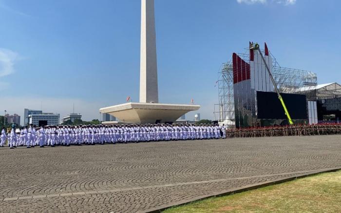 TNI peringati HUT Ke-79 terpusat di Monas, 100.000 prajurit dilibatkan