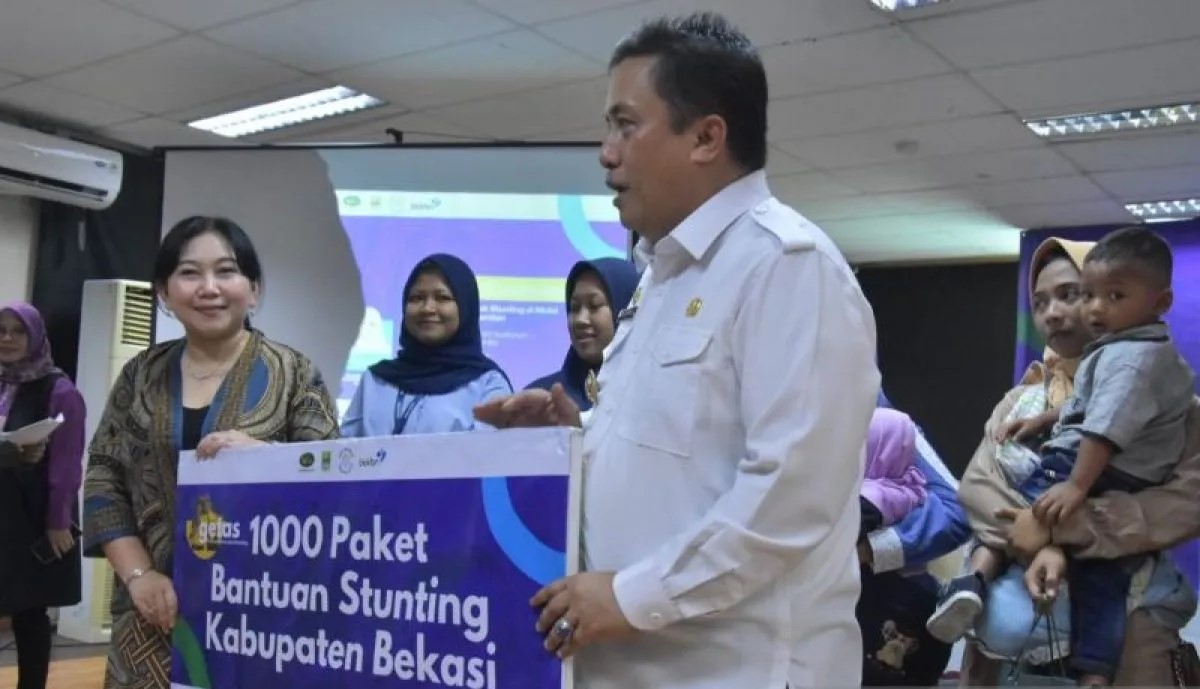 BKKBN meluncurkan gerakan atasi stunting di Bekasi