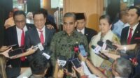 Ketua MPR Ahmad Muzani dan para Wakil Ketua MPR Tiba di Kemhan untuk Temui Prabowo