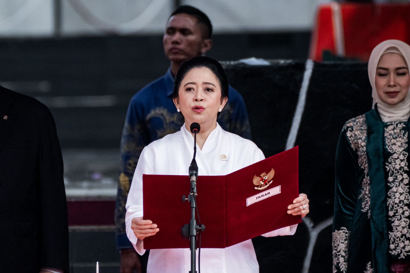 Di Pra-Pelantikan Anggota DPR RI Baru, Puan Maharani Bacakan Ikrar Kesaktian Pancasila