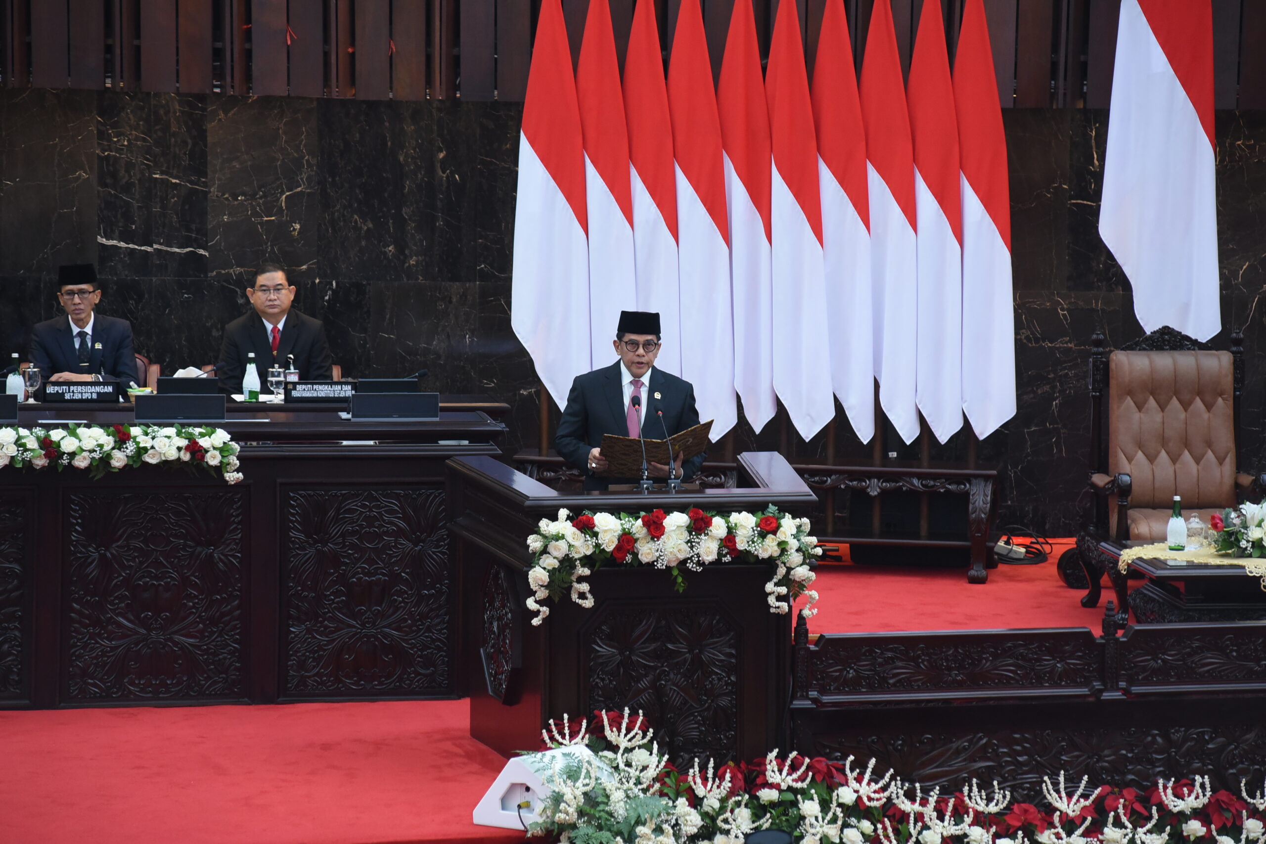 Anggota Tertua dan Termuda Jadi Pimpinan Sementara Pelantikan Anggota DPR/MPR/DPD Terpilih Periode
