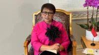Menlu Retno respons wafatnya pemimpin Hizbullah