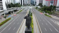 Sudirman - Tamrin di Tutup, Car Free Day Jakarta Ditiadakan Saat Pelantikan Presiden-Wapres Besok