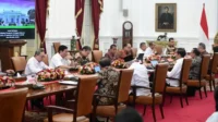Presiden dan Wapres Undang Menteri Makan Bersama Terakhir